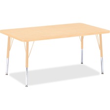 Berries Elementary Maple Top/Edge Rectangle Table