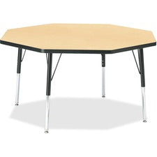 Berries Elementary Height Color Top Octagon Table