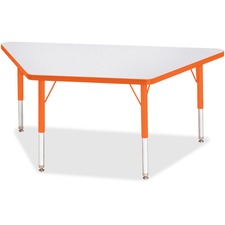 Berries Toddler-sz Gray Top Trapezoid Table