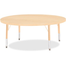 Berries Toddler Height Maple Top/Edge Round Table