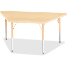 Berries Maple Top/Edge Toddler Trapezoid Table