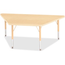 Berries Maple Top/Edge Toddler Trapezoid Table