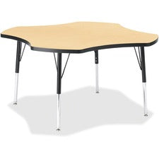 Berries Elementary Black Edge Four-leaf Table