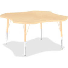 Berries Elementary Maple Laminate Four-leaf Table