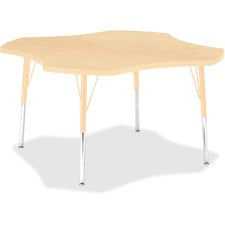 Berries Adult Maple Laminate Four-leaf Table