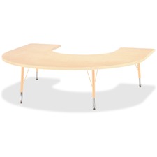 Berries Toddler Maple Laminate Horseshoe Table