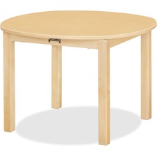 Jonti-Craft Multi-purpose Maple Round Table