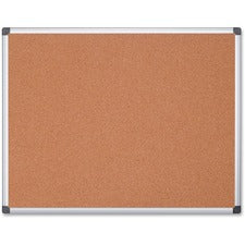 MasterVision Maya Series Aluminum Frame Cork Board