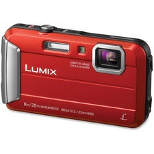 Panasonic Lumix TS30 16 Megapixel Compact Camera - Red