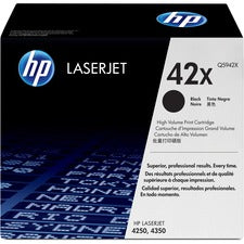 HP 42X (Q5942X) Original Toner Cartridge - Single Pack