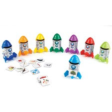 Learning Resources Rhyme/Sort Rockets Activity Set