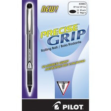 Pilot Precise Grip Extra-Fine Capped Rolling Ball Pens