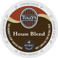 Tully's House Blend Coffee K-Cup