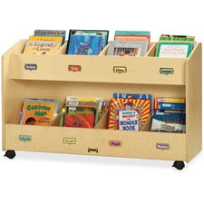 Jonti-Craft Mobile Section Book Storage Organizer