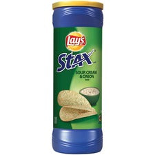 Quaker Oats Stax Sour Cream/Onion Potato Crisps