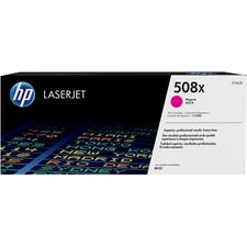 HP 508X (CF363X) Toner Cartridge, Magenta High Yield