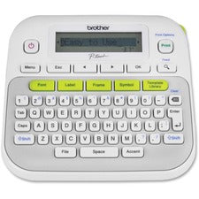 Brother P-Touch PT-D210 Label Maker - Thermal Transfer - Monochrome - Desktop