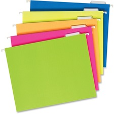 Pendaflex Glow Colors Hanging File Folders