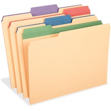 Pendaflex Colored Tab Manila File Folders
