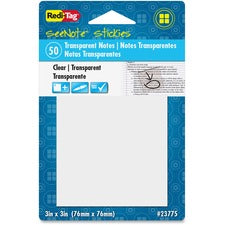 Redi-Tag seeNote Stickies Clear Transparent Notes