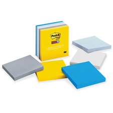 Post-it&reg; Super Sticky Notes - New York Color Collection