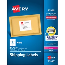 Avery&reg; Shipping Labels - Sure Feed