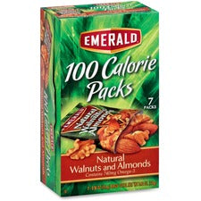 Emerald Diamond 100 Calorie Packs Natural Walnuts/Almonds