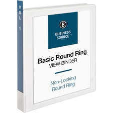 Business Source Round-ring View Binder
