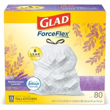 Glad OdorShield Tall Kitchen Drawstring Trash Bags