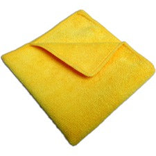 Hospeco Yellow Standard Microfiber Towel