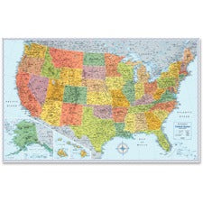 Rand McNally U.S. Wall Map