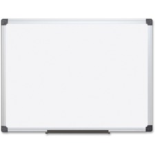 Bi-silque Porcelain Magnetic Dry Erase Board