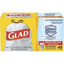 Glad Tall Kitchen Drawstring Trash Bags