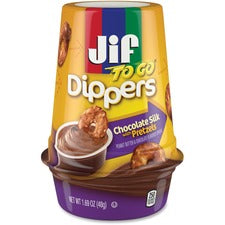 Jif To Go Pretzels/Chocolate Silk Dippers