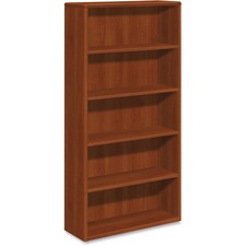 HON 10700 Series 5-Shelf Bookcase, 36"W