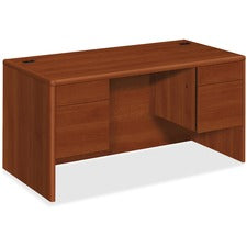 HON 10700 Series Double Pedestal Desk - 4-Drawer