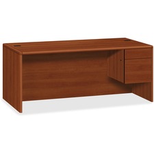 HON 10700 Series Right Pedestal Desk - 2-Drawer