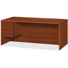 HON 10700 Series Left Pedestal Desk - 2-Drawer