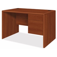HON 10700 Series Small Office Desk 48"W - 2-Drawer