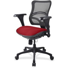 Lorell Mid-back Fabric Seat Chair