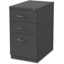 Lorell Premium Mobile BBF Pedestal File - 3-Drawer