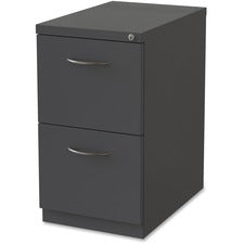 Lorell Premium Mobile FF Pedestal File - 2-Drawer