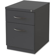 Lorell Premium Mobile BF Pedestal File - 2-Drawer