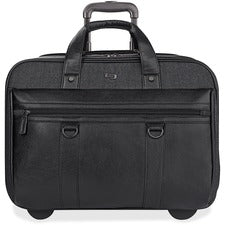 Solo Executive Carrying Case (Roller) for 17.3" Notebook - Black, Gray