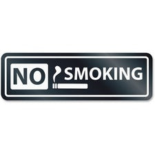 HeadLine No Smoking Window Sign