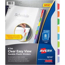 Avery&reg; Easy View Durable Dividers