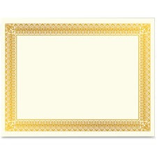 Geographics Gold Foil Certificate