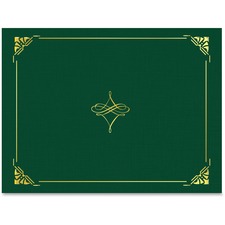 Geographics Gold Foil Border Certificate Holder