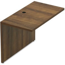 Lorell Chateau Series Walnut Laminate Desking