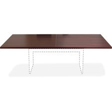 Lorell Chateau Series Mahogany 8' Rectangular Tabletop